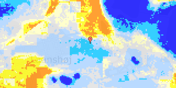 Ekstrem regn på Laanshøj Alle 73