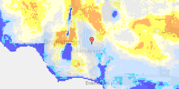 Ekstrem regn på Lillehøj 10