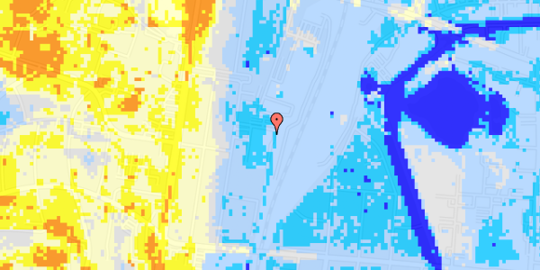 Ekstrem regn på Forchhammersvej 9D