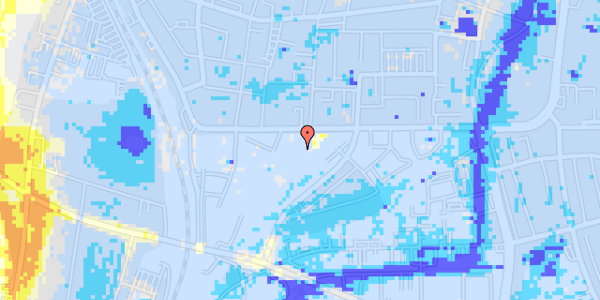 Ekstrem regn på Godsbanen 18, 3. 3