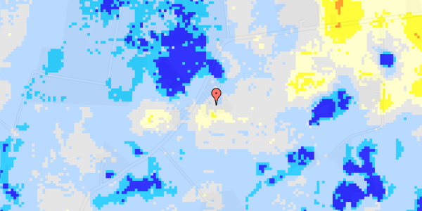 Ekstrem regn på Fyllestedvej 23A