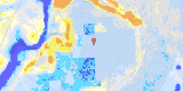 Ekstrem regn på Hasselvang 88