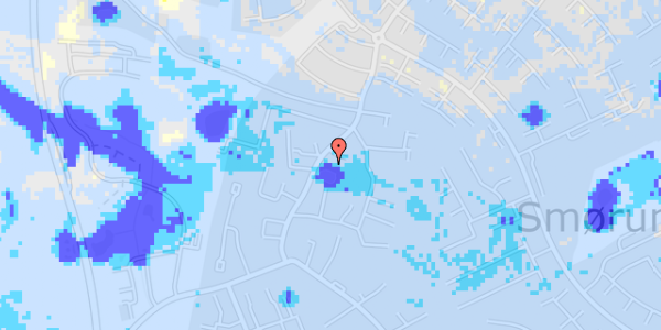 Ekstrem regn på Smørumnedrevej 20H