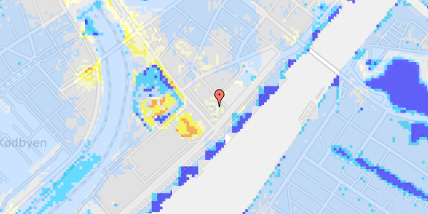 Ekstrem regn på Bernstorffsgade 35, st. 