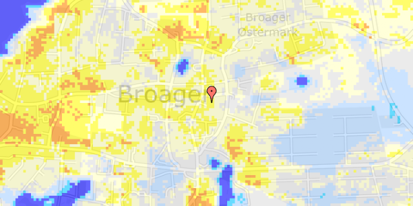 Ekstrem regn på Storegade 13B, st. th