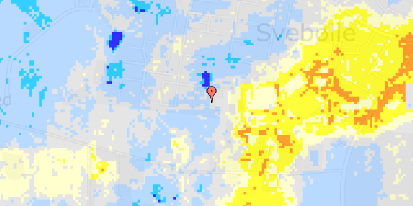 Ekstrem regn på Azaleavej 52