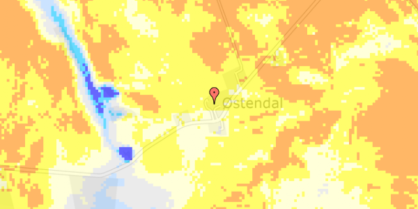 Ekstrem regn på Østendalsvej 31