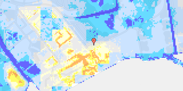 Ekstrem regn på Hf. Bergmannshave 102