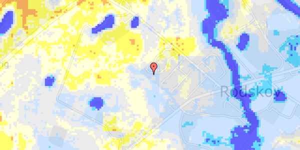 Ekstrem regn på Kaløvigparken 57, 1. tv