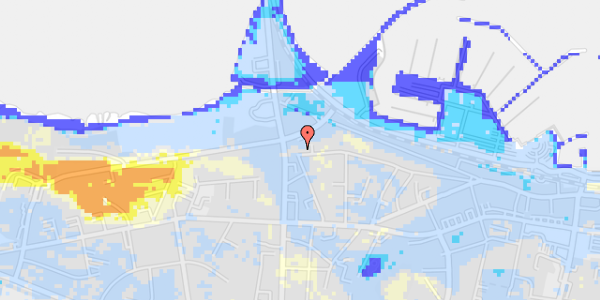 Ekstrem regn på Bjerggade 50, 1. 14