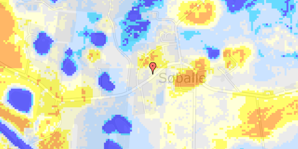 Ekstrem regn på Vengevej 11B