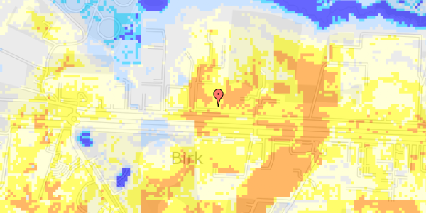 Ekstrem regn på Industrivej Nord 13