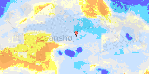 Ekstrem regn på Laanshøj Alle 18