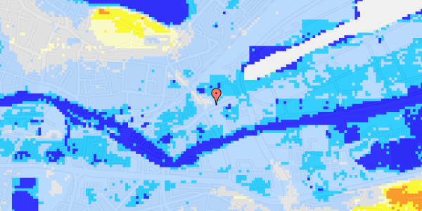 Ekstrem regn på Sdr. Havnegade 1, 1. 