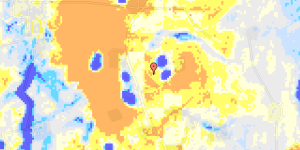 Ekstrem regn på Bolejevej 210