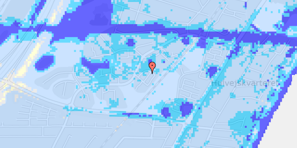 Ekstrem regn på Trylleskov Allé 25, 1. c