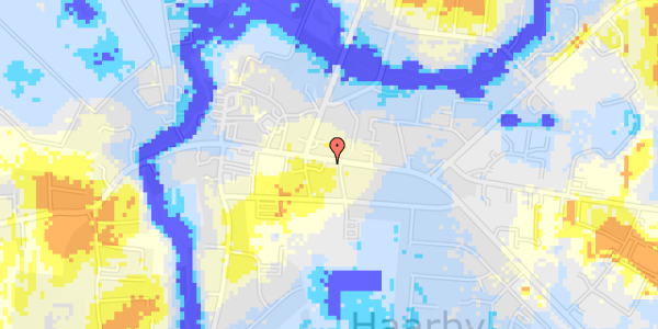 Ekstrem regn på Algade 27