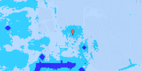 Ekstrem regn på Syrenhaven 60