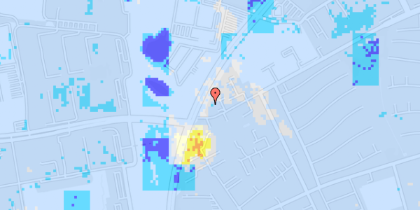 Ekstrem regn på Ryhaven 105S