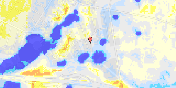 Ekstrem regn på Bakkegårds Allé 31