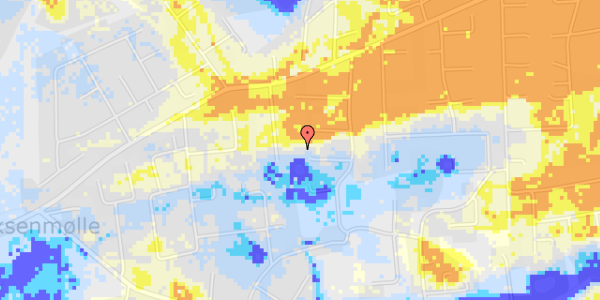 Ekstrem regn på Skovduevej 56