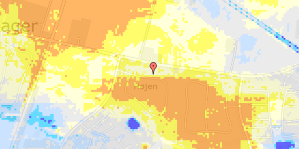 Ekstrem regn på Vægtens Kvarter 55