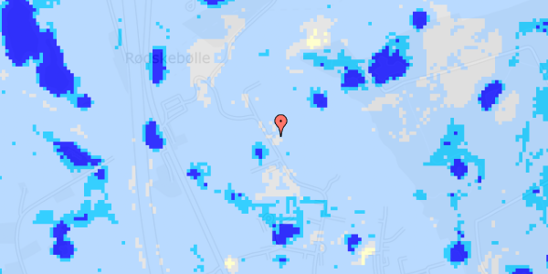 Ekstrem regn på Bodøvej 20