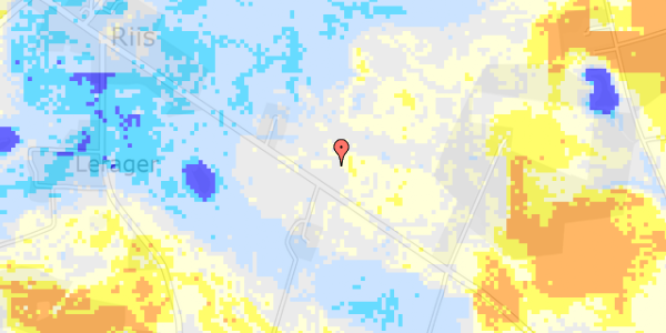 Ekstrem regn på Vejlevej 132