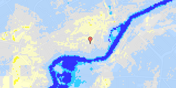 Ekstrem regn på Klaregade 21