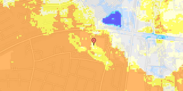 Ekstrem regn på Gl Vardevej 230B