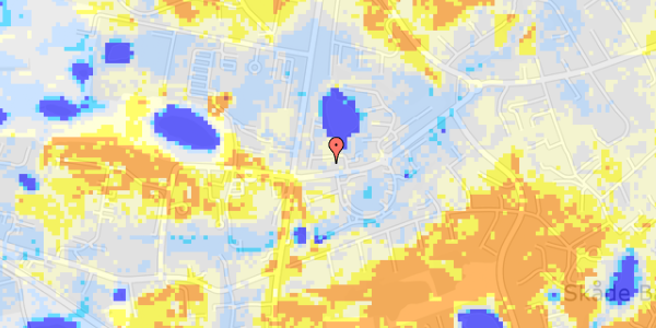 Ekstrem regn på Emiliedalsvej 1, st. 8