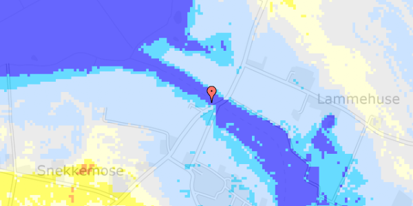 Ekstrem regn på Stokkeby Landevej 13