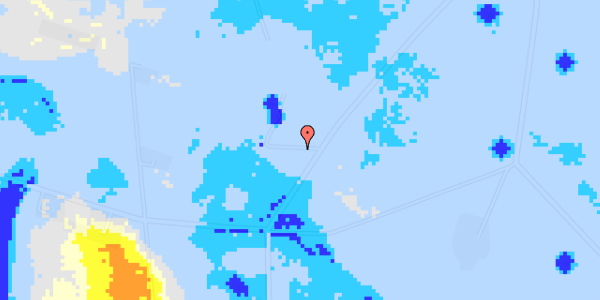 Ekstrem regn på Ellemosevej 2A