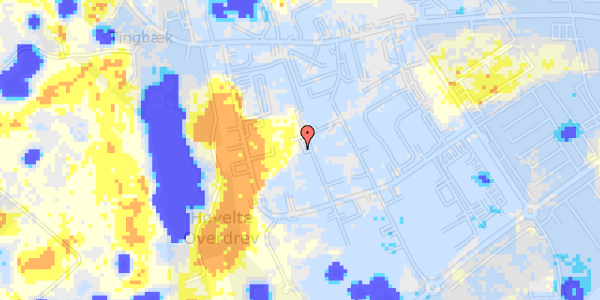 Ekstrem regn på Hammerbakken 12