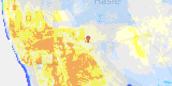 Ekstrem regn på Hasle Hytteby 5