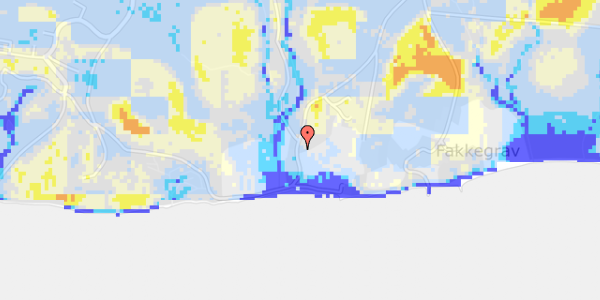 Ekstrem regn på Fakkegravvej 48A