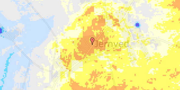 Ekstrem regn på Gørdingvej 7