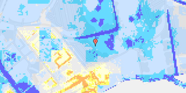 Ekstrem regn på Hf. Bergmannshave 15