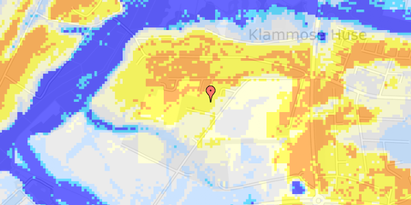 Ekstrem regn på Granholt 52