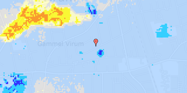 Ekstrem regn på Vangeledet 58