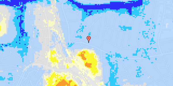 Ekstrem regn på Hvedevænget 19, st. 