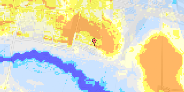 Ekstrem regn på Engens Kvarter 126, st. 