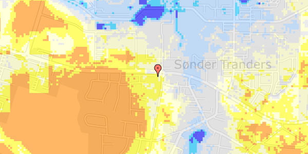 Ekstrem regn på Tinbergens Alle 45, 2. 4