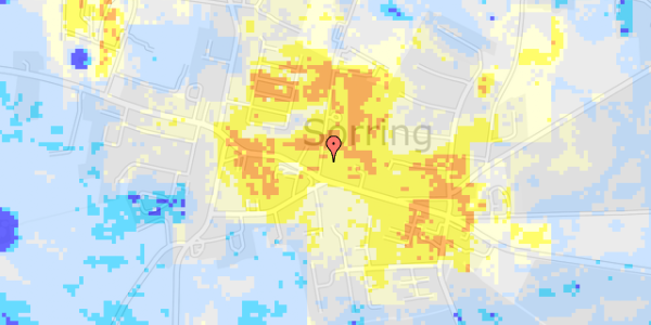 Ekstrem regn på Skolebakken 2A