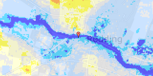 Ekstrem regn på Bredgade 2A, st. 