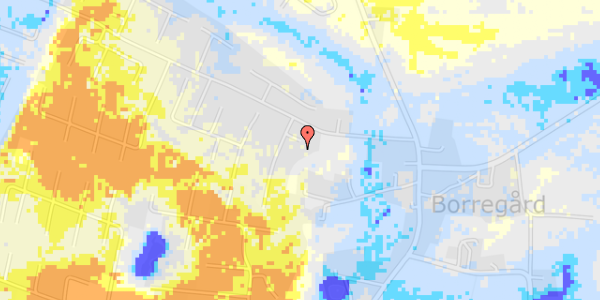 Ekstrem regn på Albertasvej 7