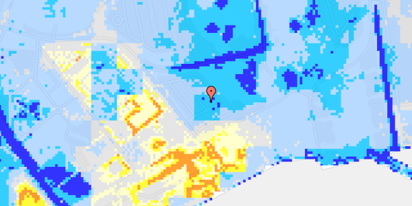 Ekstrem regn på Hf. Bergmannshave 71