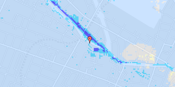 Ekstrem regn på Falkoner Alle 128, 2. 1