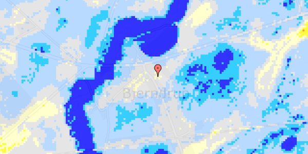 Ekstrem regn på Bjerndrup Bygade 3A