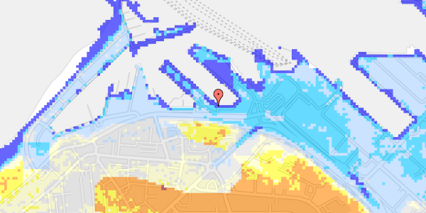 Ekstrem regn på Pier II 6